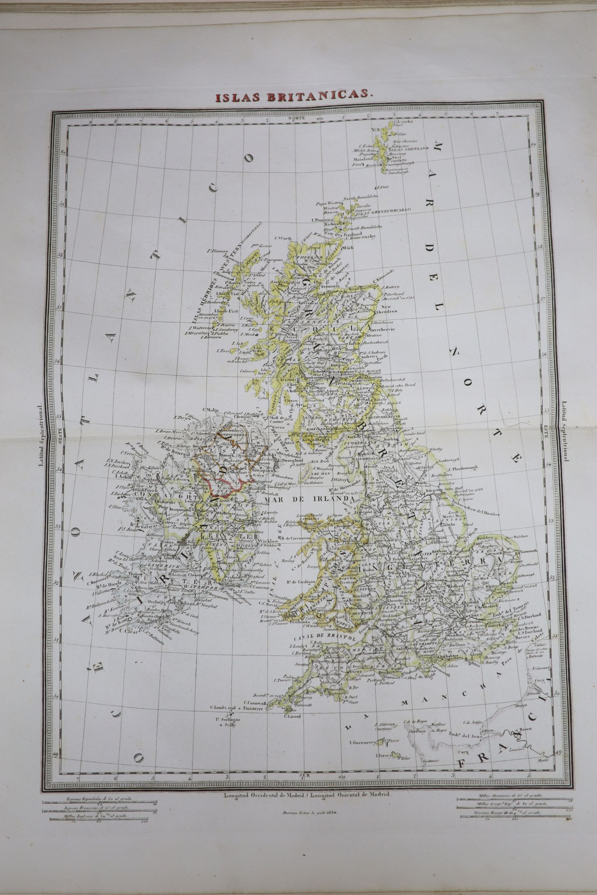 Torner (Jose) [Printer], Coleccion de Mapas Geograficos Antiguos y Modernos del Acreitado Tardieu y Otros Autores Clasicos,